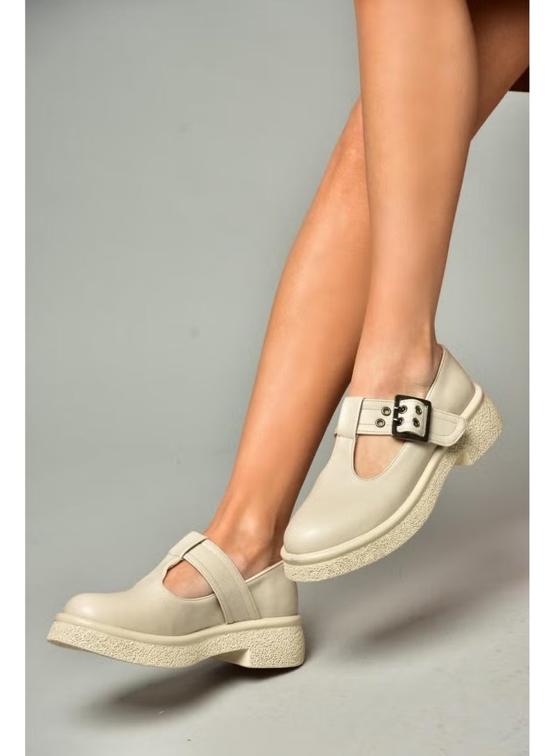 Fox Shoes S996019009 Beige Women's Casual Shoes - Image 1